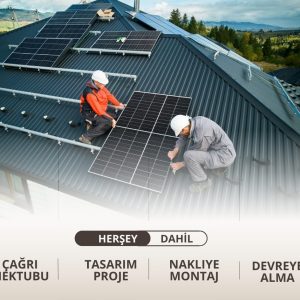 Konutlar İçin 20Kw On-Grid Çatı GES