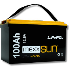 Mexxsun 12V 100Ah 1.28Kwh LiFePO₄ Akü