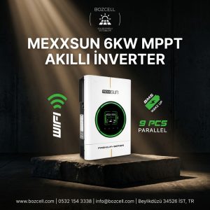 Mexxsun 6 Kw 48V Mppt Akıllı İnverter
