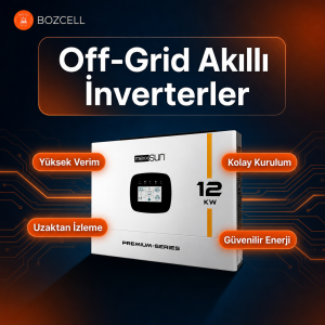 Off-Grid Akıllı İnverterler