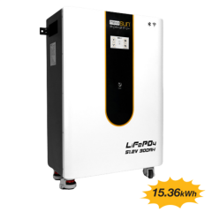 Mexxsun 51.2V 300 Ah 15.36Kwh Lifepo4 Akü